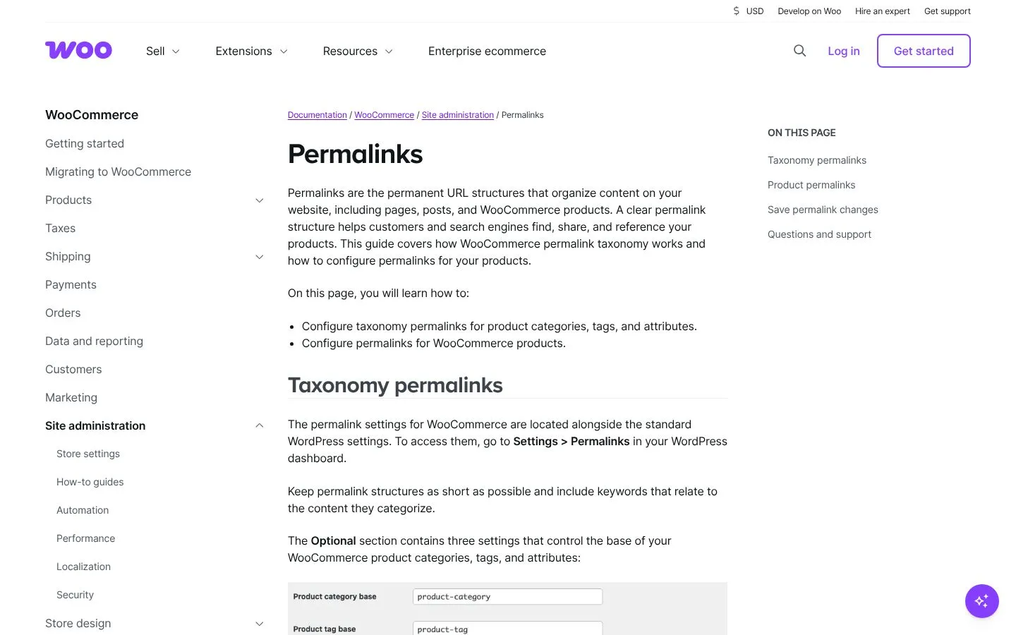 Strona WooCommerce (woocommerce.com), zrzut ekranu z 23 października 2026 r.